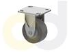 STAINLESS STEEL CASTERS - THERMO-RUBBER WHEELS