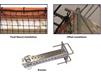 INSTALLATION HARDWARE FOR PALLET RACK GUARD NET SYSTEMS