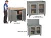 48" WIDE COUNTER HEIGHT BENCH CABINETS