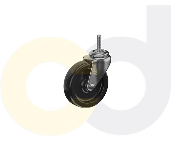 THREADED STEM CASTERS WITH POLYOLEFIN WHEELS