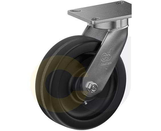 CASTERDEPOT TOP PLATE CASTERS - PHENOLIC WHEEL - CAPACITIES UP TO 3500 LBS.
