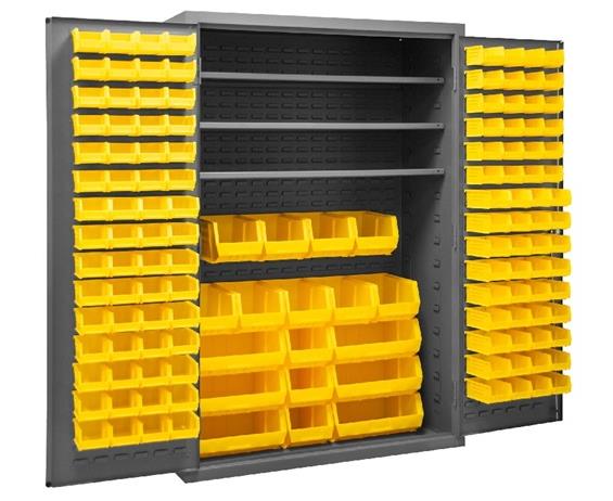 16 GAUGE CABINETS WITH HOOK-ON-BINS&#174; AND SHELVES