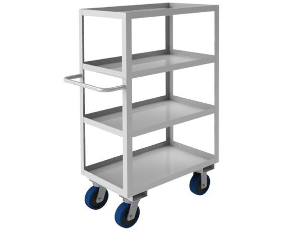 STAINLESS STEEL SHELF STOCK CARTS