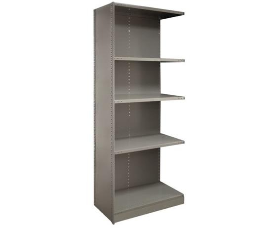 BEADED POST INDUSTRIAL CLIP SHELVING