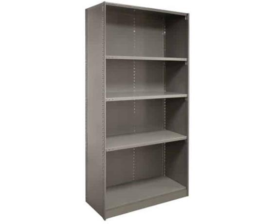 BEADED POST INDUSTRIAL CLIP SHELVING