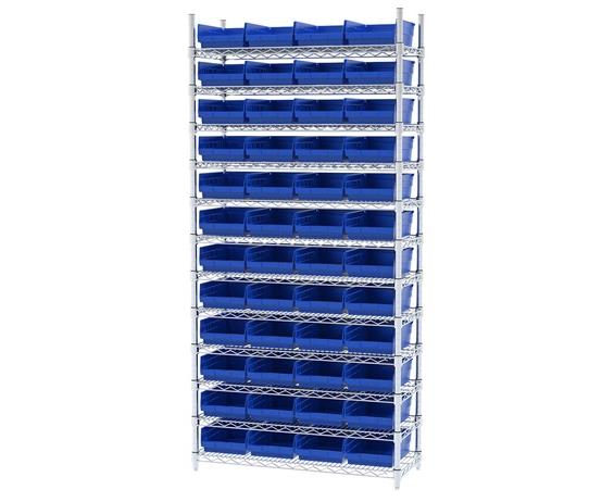 SHELF BIN WIRE SYSTEMS