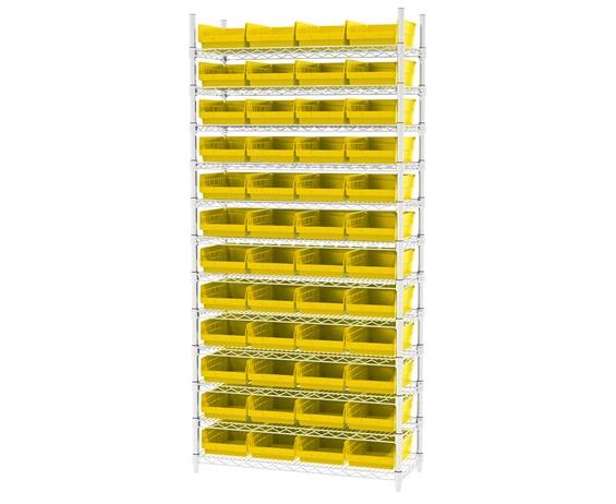 SHELF BIN WIRE SYSTEMS