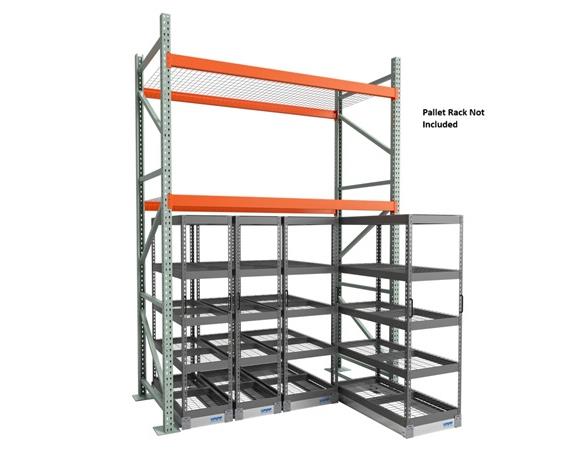 AISLE FREE MOBILE STORAGE SYSTEM
