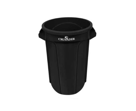 CRUSADER ROUND TRASH CANS