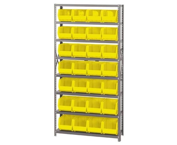 GIANT OPEN HOPPER BIN STORAGE SYSTEM