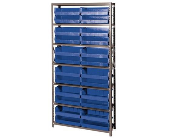 GIANT OPEN HOPPER BIN STORAGE SYSTEM