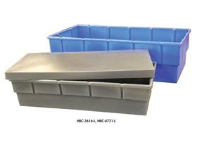 HEAVY-DUTY MOLDED PLASTIC CONTAINERS