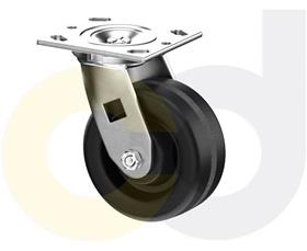 ZINC PLATED CASTERS - PHENOLIC WHEELS