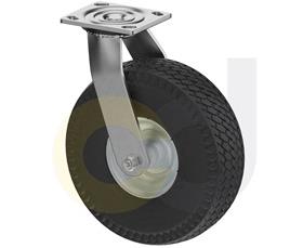 PNEUMATIC, SOLID &amp; FLAT-FREE CASTERS - NEVER-FLAT WHEELS