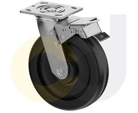 ZINC PLATED CASTERS - PHENOLIC WHEELS