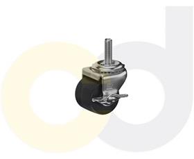 LOW PROFILE CASTERS - POLYOLEFIN WHEELS