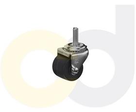 LOW PROFILE CASTERS - POLYOLEFIN WHEELS