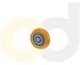 STAINLESS STEEL CASTERS - POLY ON ALUMINUM WHEELS