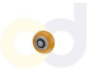 STAINLESS STEEL CASTERS - POLY ON ALUMINUM WHEELS