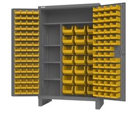 HEAVY DUTY CABINETS WITH HOOK-ON-BINS® &amp; SHELVES