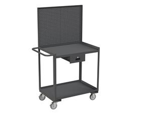 SHELF CARTS/WORKSTATIONS WITH PANELS