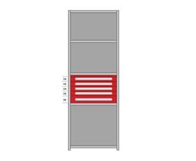 MODULAR DRAWERS FOR 36&quot; WIDE LYON INDUSTRIAL CLIP SHELVING