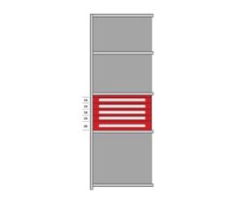 MODULAR DRAWERS FOR 36&quot; WIDE LYON INDUSTRIAL CLIP SHELVING
