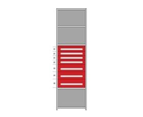 MODULAR DRAWERS FOR 36&quot; WIDE LYON INDUSTRIAL CLIP SHELVING