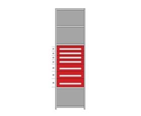 MODULAR DRAWERS FOR 36&quot; WIDE LYON INDUSTRIAL CLIP SHELVING