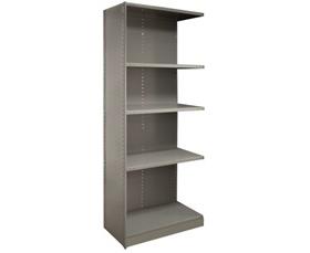 BEADED POST INDUSTRIAL CLIP SHELVING