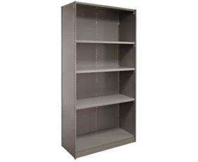 BEADED POST INDUSTRIAL CLIP SHELVING