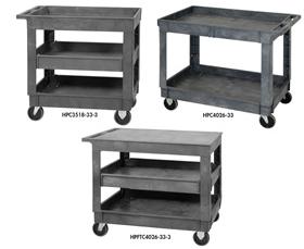 PLASTIC MOBILE CARTS