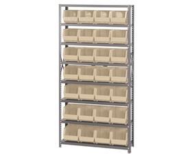 GIANT OPEN HOPPER BIN STORAGE SYSTEM