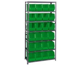 GIANT OPEN HOPPER BIN STORAGE SYSTEM