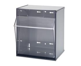 CLEAR TIP OUT BINS