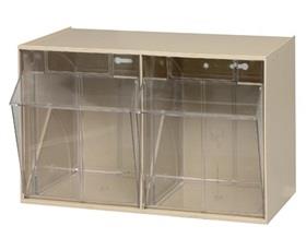 CLEAR TIP OUT BINS