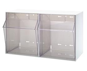 CLEAR TIP OUT BINS
