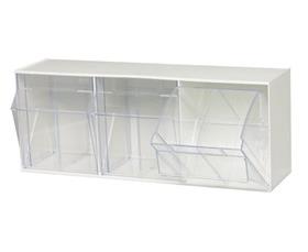 CLEAR TIP OUT BINS
