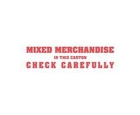 SHIPPING AND CAUTION LABELS