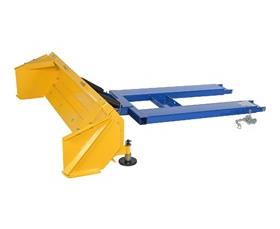 FORK TRUCK SNOW PLOW/PUSHER