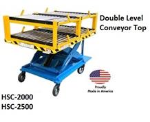 PONY EXPRESS HEAVY-DUTY MOTORIZED SCISSOR-LIFT CARTS