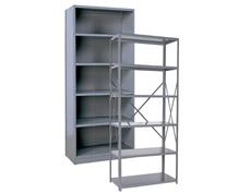 BEADED POST INDUSTRIAL CLIP SHELVING