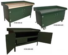 ENCLOSED CABINET WORKBENCH